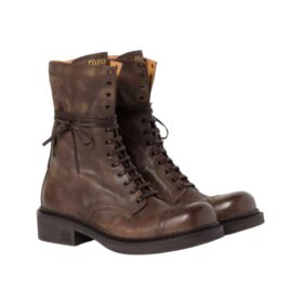 Leather Laced Braun 35 mm
