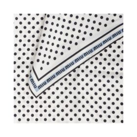 Printed twill Weiß/Schwarz