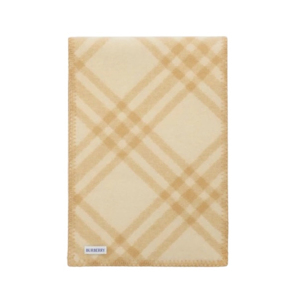 Check Wool Beige