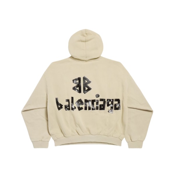 Ripped Pocket Beige
