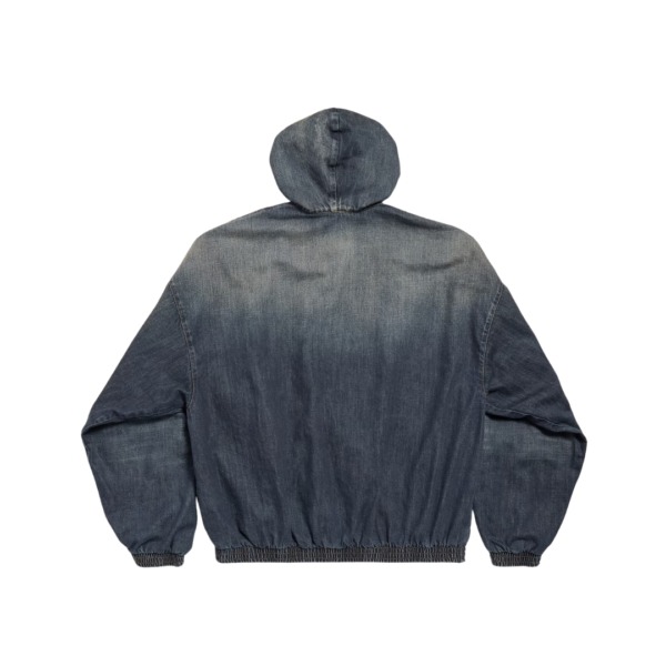 Zip-up Blau