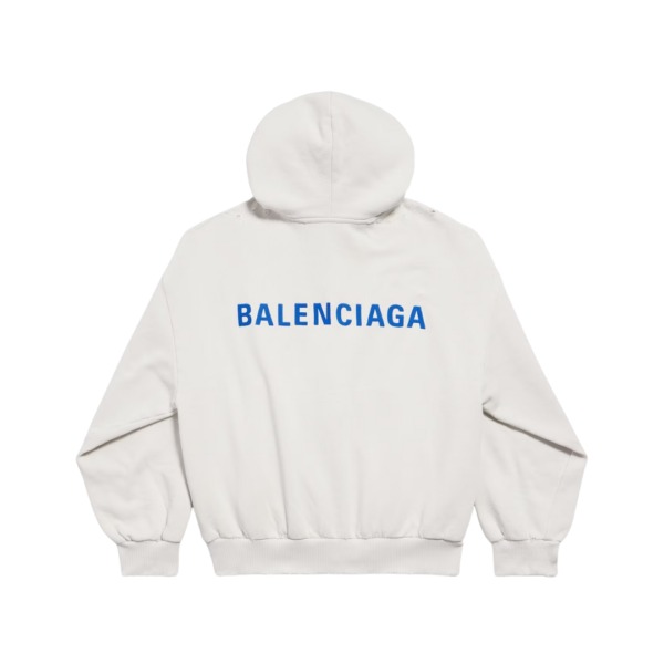 Back Zip-Up Weiß