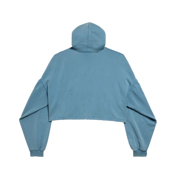 International Cropped Blau