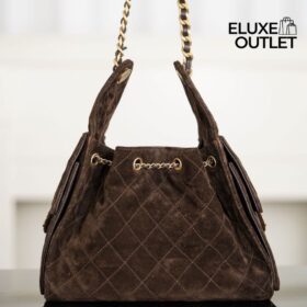 25 Dunkelbraun/Gold 30 cm