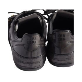 Buckle Leather Schwarz