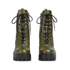 Lace-Up Ankle Grün