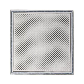 Printed twill Weiß/Schwarz