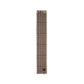 Check Scarf Blau/Beige