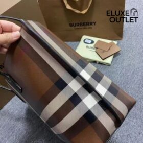 Tote Dunkles Birkenbraun 34 cm