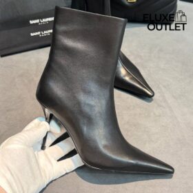 Booties Schwarz 9 cm
