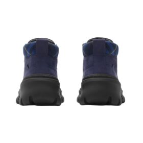 Nubuck Blau/Schwarz