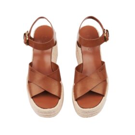 Espadrille Beige/Braun 10.5 cm