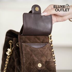 25 Dunkelbraun/Gold 30 cm