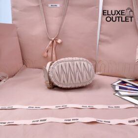Quilted Nappa Rosa 8.5 cm