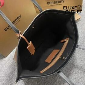 Tote Dunkles Birkenbraun 34 cm