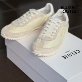 Suede Calfskin Grau/Creme