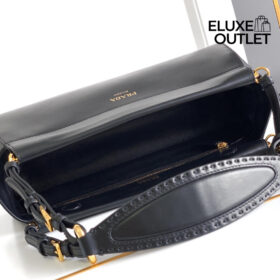Medium Leather Schwarz 15.5 cm