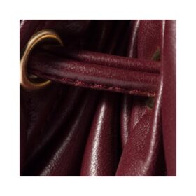 Quilted Nappa Bordeaux 14 cm