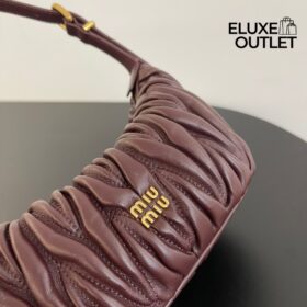 Quilted Nappa Bordeaux 8.5 cm