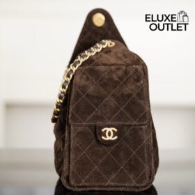 25 Dunkelbraun/Gold 30 cm