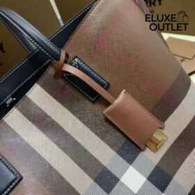 Tote Dunkles Birkenbraun 34 cm