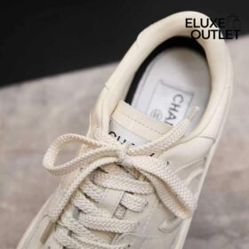 Sneaker Kalbsleder Hellbeige