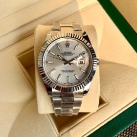 DateJust Silbern 41 mm