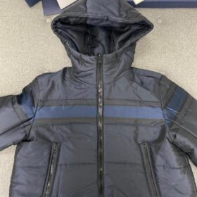 Wendbare Cropped-Daunenjacke