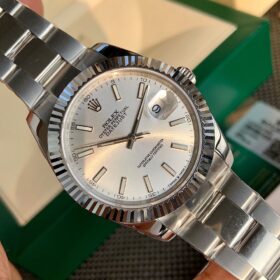 DateJust Silbern 41 mm