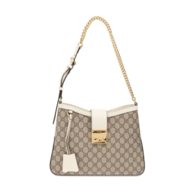 Padlock Supreme Beige/Weib 32.5 cm