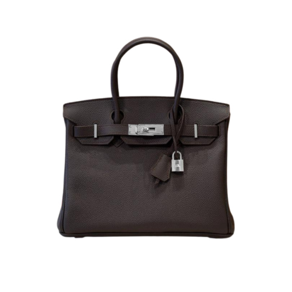 Birkin 30 Togo/Braun Silver