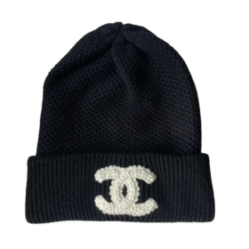 Cashmere beanie Schwarz