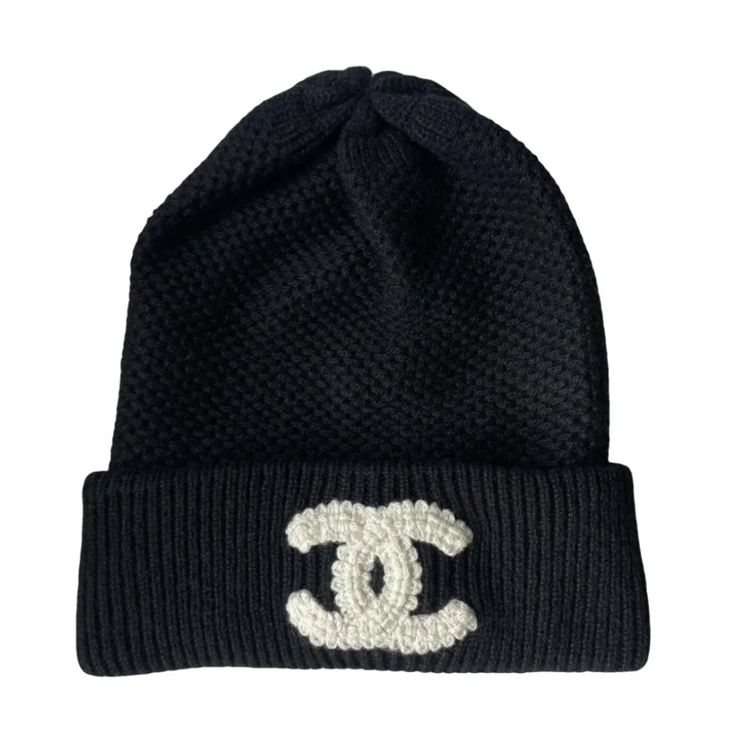 Cashmere beanie Schwarz