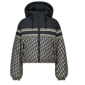 Wendbare Cropped-Daunenjacke