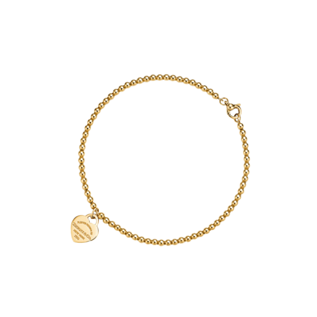 Mini Herz Gelb/gold