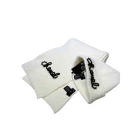 Winter-Set aus Kaschmirmütze und Schal