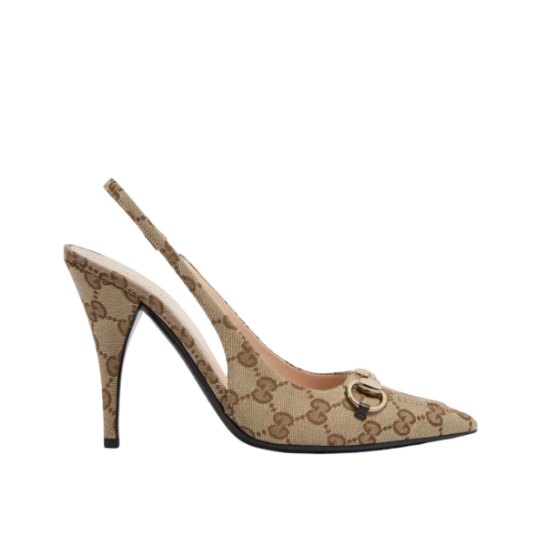 Slingback Pump Braun 10.5 cm