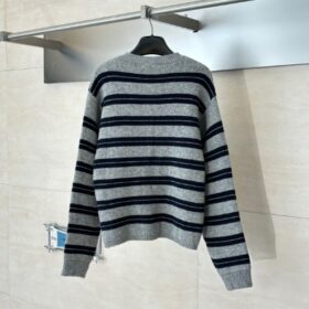Cardigan Grau/Blau