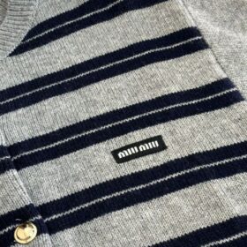 Cardigan Grau/Blau