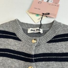 Cardigan Grau/Blau