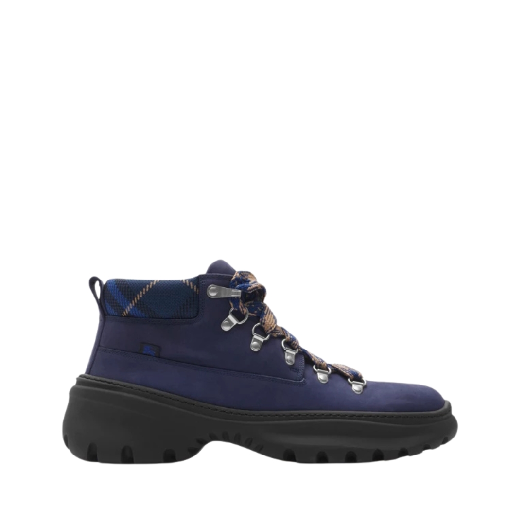 Nubuck Blau/Schwarz