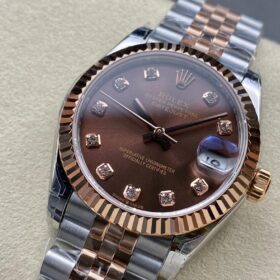 Datejust Silber/Everose-Gold 31 mm