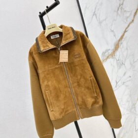 Bomberjacke Karamellbraun