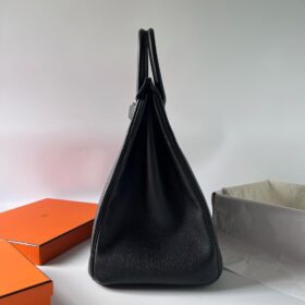 Birkin Palladium Schwarz/Silbern 50 cm