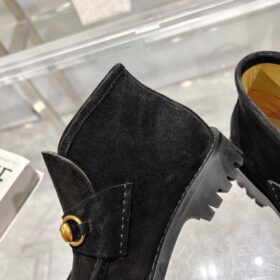 Horsebit ankle Schwarz