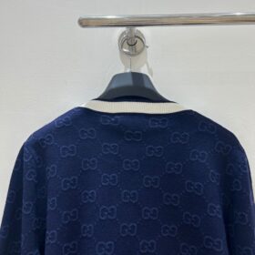 GG Jacquard Marineblau