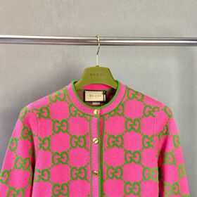 GG Jacquard Fuchsia/Grün