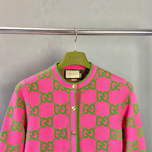 GG Jacquard Fuchsia/Grün