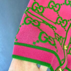 GG Jacquard Fuchsia/Grün