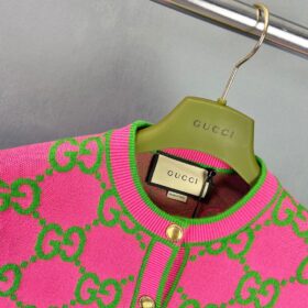GG Jacquard Fuchsia/Grün